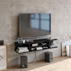 Zena Home Pivot fekete tv állvány 120 x 29 x 23 cm (875ZNA3062)