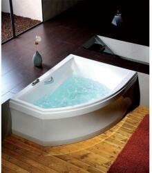 SAPHO POLYSAN TANDEM aszimmetrikus kád, jobbos, 170x130x50cm (97611) (97611)