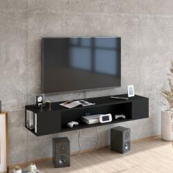 Zena Home Peti fekete tv állvány 120 x 29 x 23 cm (875ZNA3065)