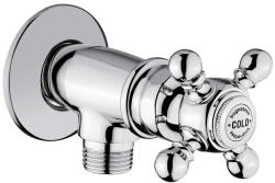 Bugnatese 8358CR Bugnatese Arcadia Sarokszelep 1/2-1/2" csatlakozással króm színben