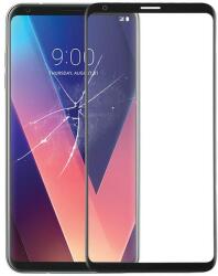 NBA001LCD100023 LG V30 üveg előlap - kijelző részegység fekete szervizalkatrész (NBA001LCD100023)