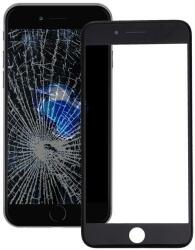  NBA001LCD100121 Apple iPhone 7 üveg előlap - kijelző részegység fekete szervizalkatrész (NBA001LCD100121)