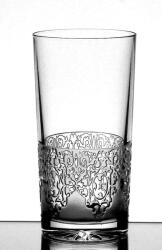 Black Crystal - Ajka Lace * Kristály Vizes pohár 330 ml (Tos19015)