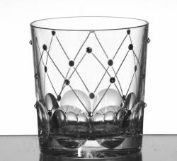 Black Crystal - Ajka Pearl * Kristály Whiskys pohár 300 ml (Tos17813)