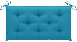 vidaXL Pernă de bancă, albastru deschis, 100x50x7 cm, material oxford (314936)