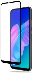 Temp-glass6312781 Huawei P40 Lite E teljes lefedettséget biztosító Karcálló, ütésálló kijelzővédő üvegfólia kerettel, tempered glass, törlőkendővel (Temp-glass6312781)