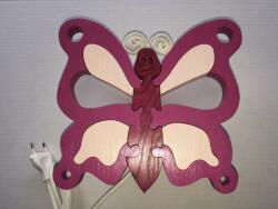 Gabeliz Pillangó fali lámpa, lila (1030B)