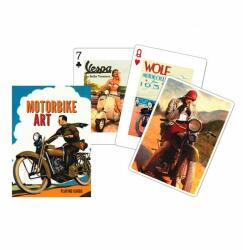 Cărți de joc Piatnik de colecție cu tema „Motorbike Art