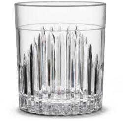  Set 6 Pahare cocktail / whisky reutilizabile, incasabile, transparente, material San, 350 ml Pahar