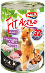 Panzi FitActive Adult Goose & Rabbit with Apple 6x1240 g