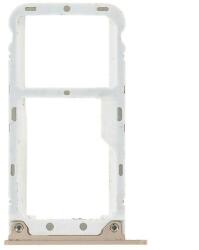  tel-szalk-1923882 Xiaomi Redmi Note 5 / 5 Pro arany SIM & SD kártya tálca (2 sim kártyás verziók) (tel-szalk-1923882)