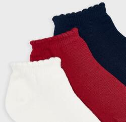  Mayoral 3db-os zokni szett (53 Piros, 24 hónap - 92 cm)