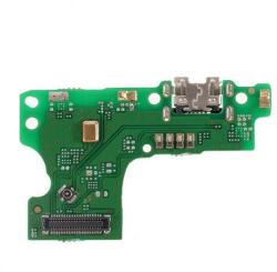 tel-szalk-1925071 Huawei Y6 / Y6 Prime (2019) töltőcsatlakozó port panel (tel-szalk-1925071)