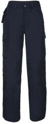 Russell Férfi nadrág munkaruha Russell Europe Heavy Duty Workwear Trouser Hossza 34" 36" (91cm), Sötétkék (navy)