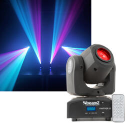 Tronios Proiector miscator disco BeamZ Panther 25 Led Spot LED Moving Head (150.460)