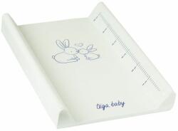 Tega Baby Подложка за повиване Tega Baby - Зайчета, Бяла (PZPLB01801WH) - ozone