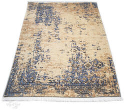  SILK L Vintage arany-kék Perzsamintás szőnyeg 160 x 230 cm