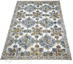  KALEIDOSCOPE L Vintage szürke-kék virágmintás szőnyeg 160 x 230 cm