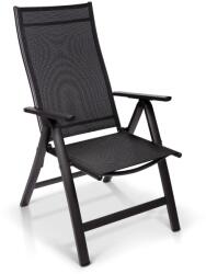 Blumfeldt London, scaun de grădină, textil, aluminiu, 6 poziții, pliabil (CPT10_10051494_) (CPT10_10051494_)