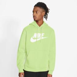 Nike Férfi szabadidős cipzár nélküli pulcsi Nike SPORTSWEAR CLUB FLEECE zöld BV2973-383 - M