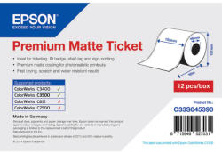Epson prémium matt "ticket", 102 mm * 50 méter (rendelési egység 12 tekercs/doboz) (C33S045390) - dunasp