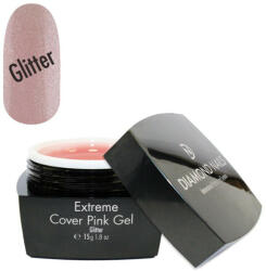 Extreme Cover Pink Glitter Gel 15g