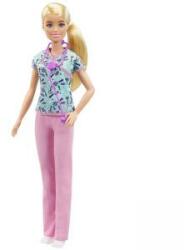 Mattel Papusa Barbie - Papusa cu profesia de asistenta medicala, 1710225 Papusa Barbie
