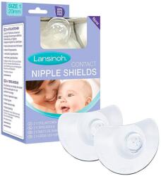 Lansinoh Силиконови предпазители за зърна Lansinoh - 2 броя, 20 mm (L-1044)
