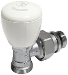 GIACOMINI R431TG sarok termosztatikus radiátorszelep kézikerékkel, 1/2" x 18mm (R431X034) - kazanwebshop