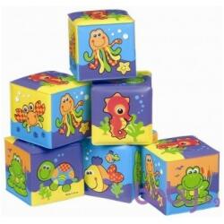 Playgro Меки кубчета за баня Playgro, 6 броя (PG.0509)