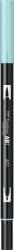 Tombow Marker caligrafic 2 in 1, ABT Dual Brush Pen, aqua Tombow ABT-401 (ABT-401)