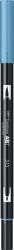 Tombow Marker caligrafic 2 in 1, ABT Dual Brush Pen, light blue Tombow ABT-515 (ABT-515)
