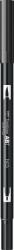 Tombow Marker caligrafic 2 in 1, ABT Dual Brush Pen, black Tombow ABT-N15 (ABT-N15)