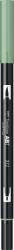Tombow Marker caligrafic 2 in 1, ABT Dual Brush Pen, holly green Tombow ABT-312 (ABT-312)