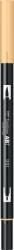 Tombow Marker caligrafic 2 in 1, ABT Dual Brush Pen, light ochre Tombow ABT-991 (ABT-991)