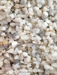 Liofil fehér gyöngy kavics 2-es 10 l akvárium talaj