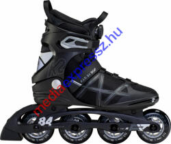 K2 FIT 84 Boa black/silver görkorcsolya