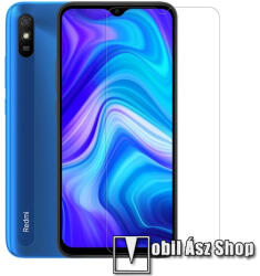 Nillkin képernyővédő fólia - Crystal Clear - 1db, törlőkendővel, A képernyő sík részét védi! - Xiaomi Redmi 9 / 9 Prime / 9A / 9AT / 9i Sport / 9A Sport / 9C / 9C NFC