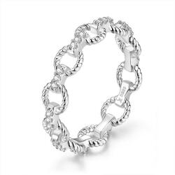 Ékszerkirály Ezüst gyűrű, lánc formájú, 8-as méret (62328859334_2)