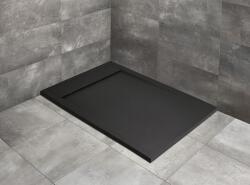 Radaway Cadita de dus dreptunghiulara, marmura compozit, Radaway Teos F black HTF15080-54 (HTF15080-54)