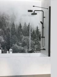 Radaway Paravan pentru cada de baie, Radaway Essenza Black PND II 110002120-54-01L (110002120-54-01L)