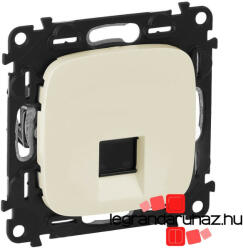 Legrand Valena Allure 1xRJ45 Cat. 6A UTP csatlakozóaljzat elefántcsont, AE753044 (AE753044)