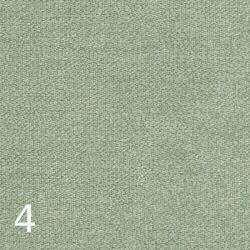  ALFA 4 - halványzöld, puha felületű, magas kopásállóságú bútorszövet