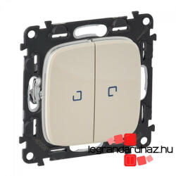 Legrand Valena Allure csillárkapcsoló jelzőfénnyel 10 AX elefántcsont, AE752005J (AE752005J)
