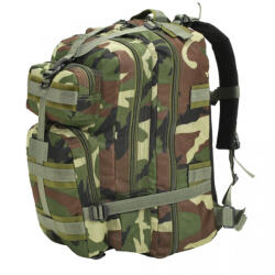vidaXL Rucsac în stil militar, 50 L, model camuflaj (91383) Rucsac tura