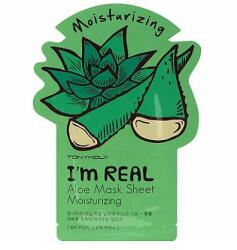 Tony Moly Mască hidratantă de țesut - Tony Moly I'm Real Aloe 21 g