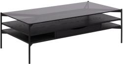 Dkton Design dohányzóasztal Darrion 120 cm fekete