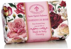 Saponificio Artigianale Fiorentino Săpun natural Grădina Trandafirilor - Saponificio Artigianale Fiorentino Rose Garden Scented Soap 250 g