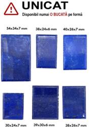 Cabochon Lapis Lazuli de Forma Dreptunghi - 30-54 x 26-34 x 6-7 mm