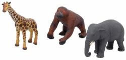 TickiT Set de 3 animale din Africa din cauciuc moale ecologic dimensiune medie 21cm (CD74860) - babyneeds Figurina